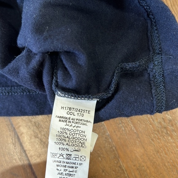 Bonpoint navy basketball long sleeve tee - Picture 5 of 6